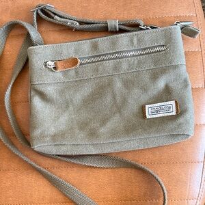 Travelon Olive Crossbody Bag
